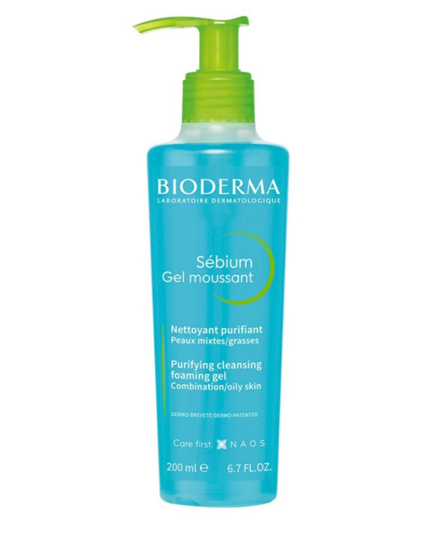Bioderma - Sebium Gel Moussant Nettoyant Purifiant Bioderma 200 ml