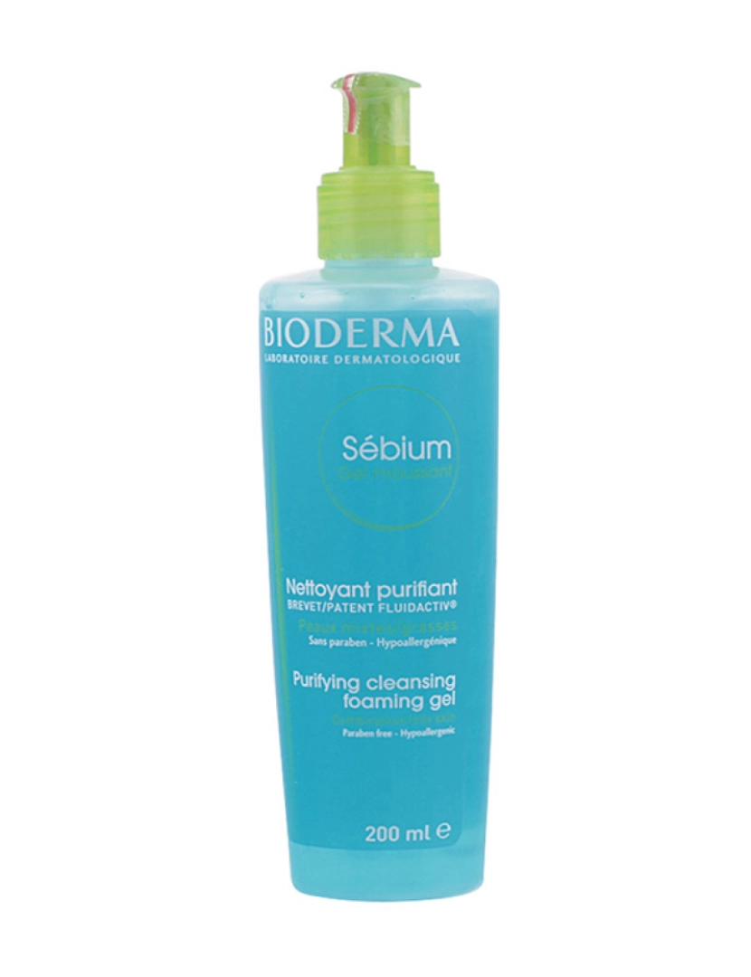 Bioderma - Sebium Gel Moussant Limpeza Purificante 200Ml