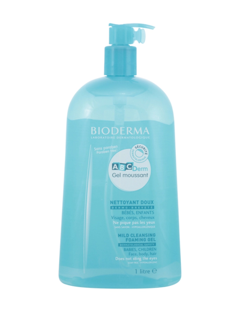 Bioderma - Bioderma Mousse Gel Limpeza p/ Bebés ABCDerm 1000Ml