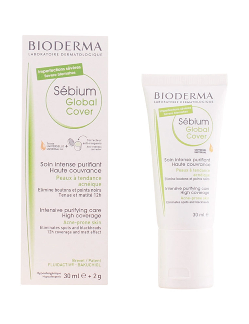 Bioderma - Cuidado Intenso Purificante Sebium Global Cover 30Ml