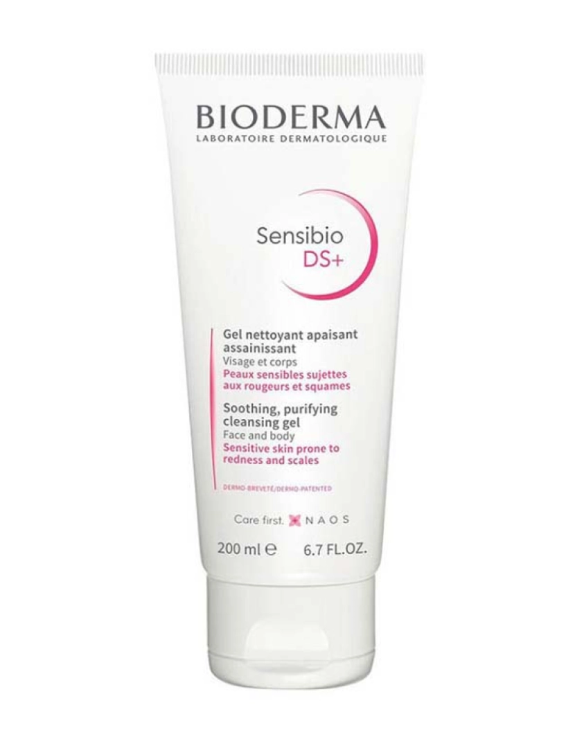 Bioderma - Gel de Limpeza Purificante Calmante Sensibio DS+ 200Ml