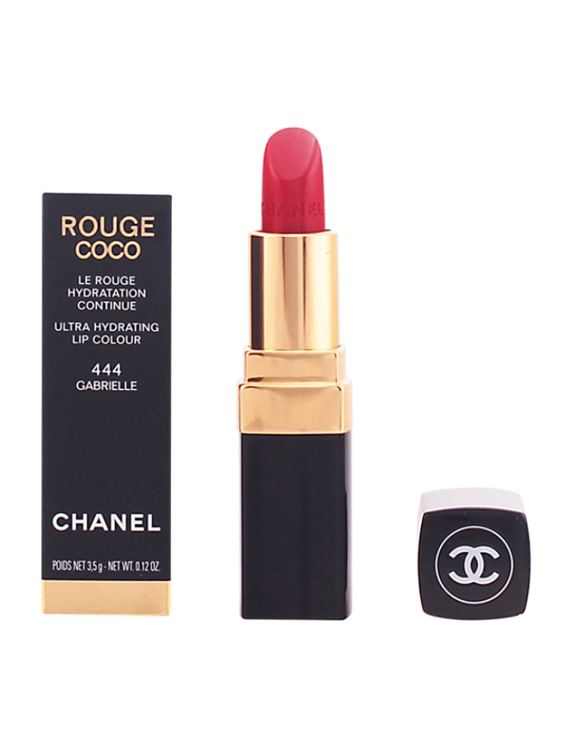Chanel - Batom Chanel Rouge Coco Tom 444 Gabrielle 3,5G