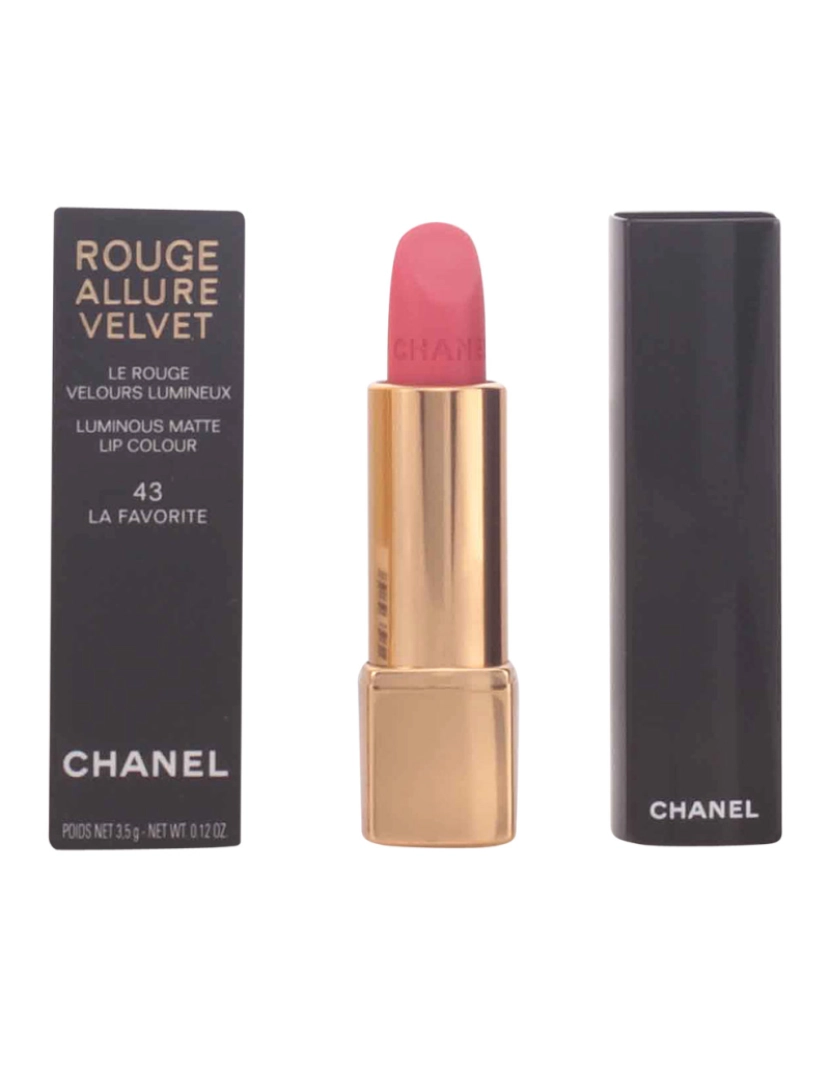 Chanel - Rouge Allure Velvet #43-la Favorite 3,5 g