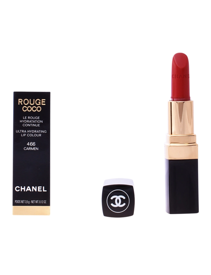 Chanel - Rouge Coco Lip Colour #466-carmen  3,5 g