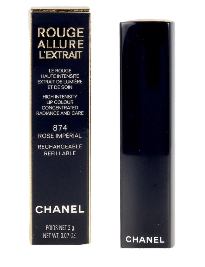 Chanel - Rouge Allure L'Extrait Lipstick #rose Imperial-874