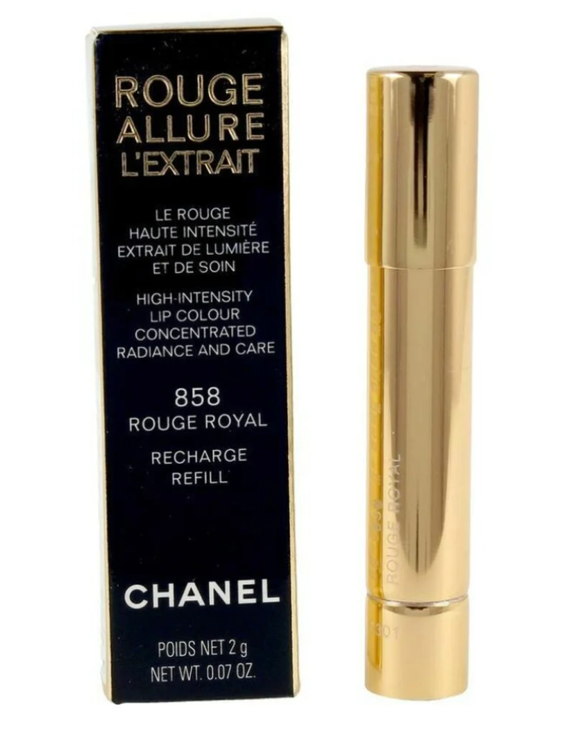 Chanel - Rouge Allure L'Extrait Lipstick Recharge #rouge Royal-858 1