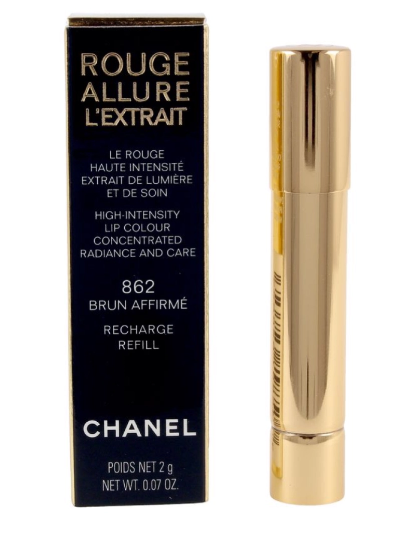 Chanel - Rouge Allure L'Extrait Lipstick Recharge #brun Affirme-862