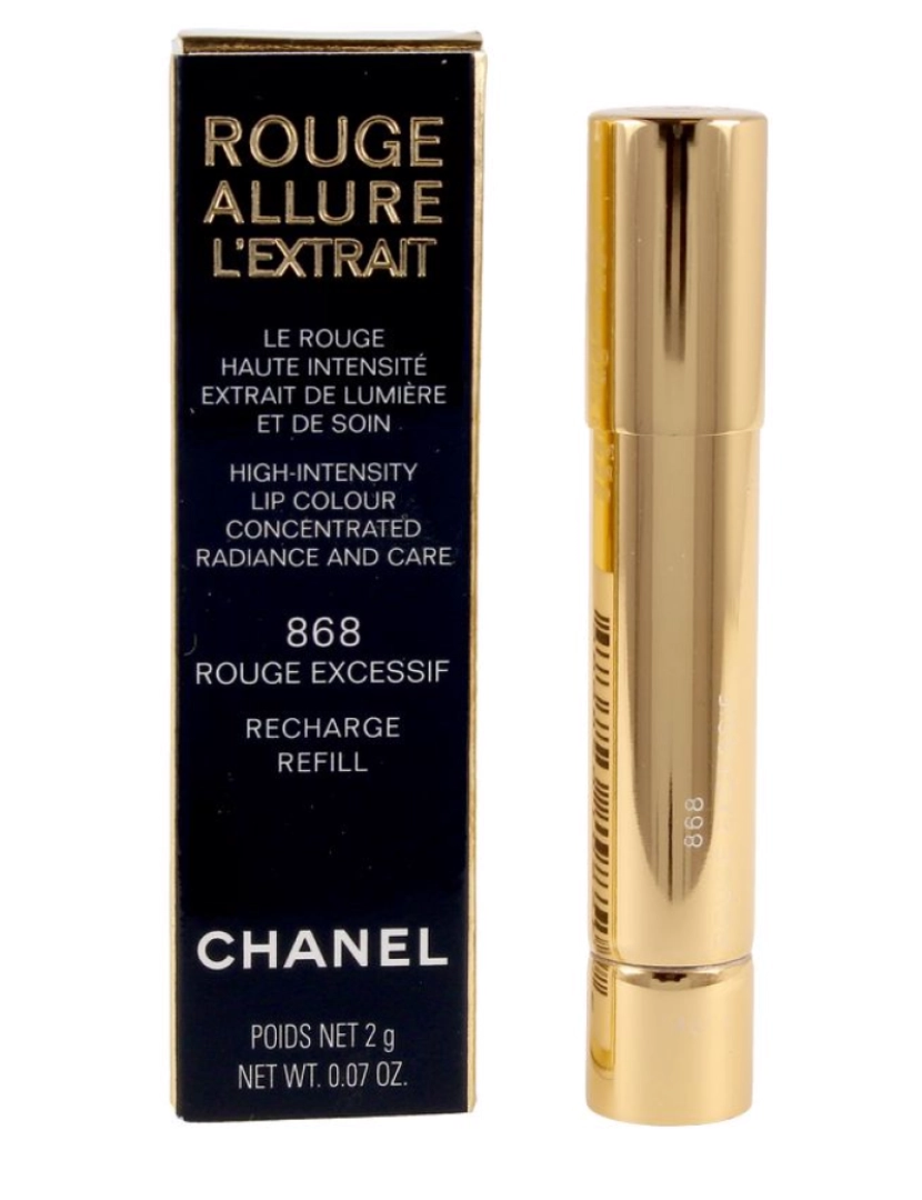 Chanel - Rouge Allure L'Extrait Lipstick Recharge #rouge Excesiff-868