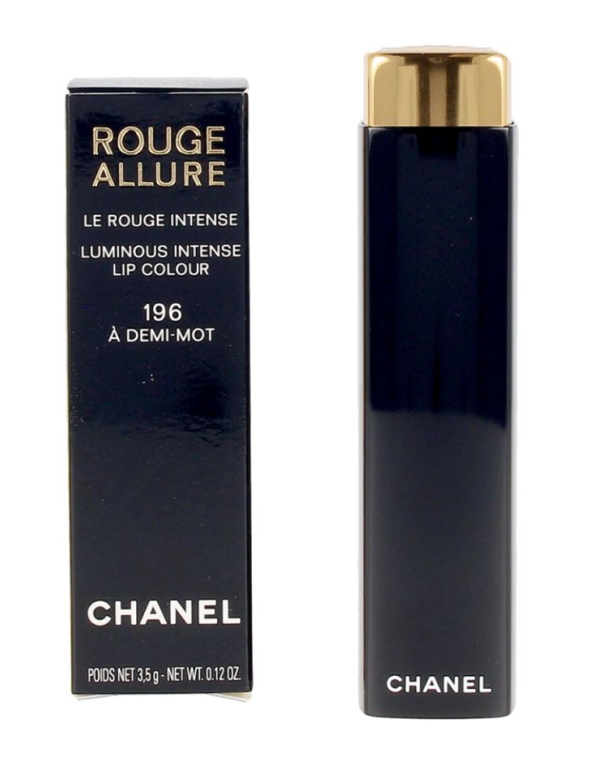 Chanel - Rouge Allure O Rouge Intenso #196-à Demi Mot 3,5 Gr 3,5 g