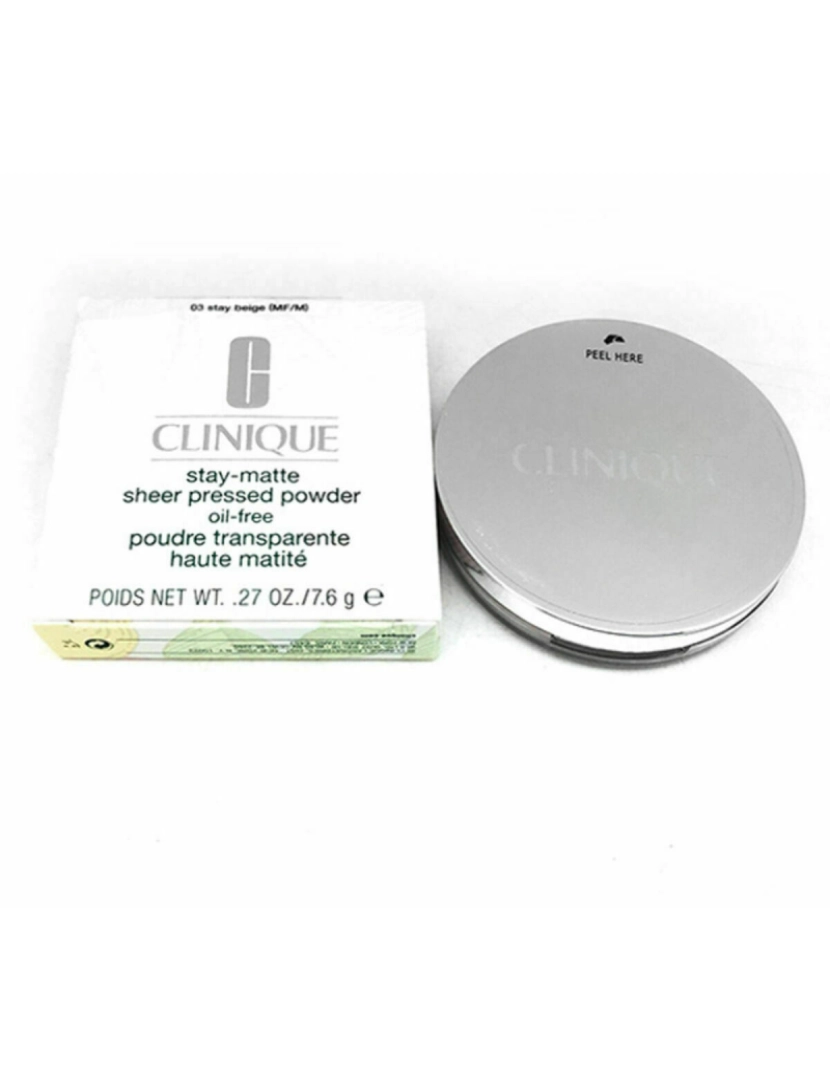 Clinique - Pó Stay Matte Sheer #02-stay Neutro 7,6 Gr 7,6 g
