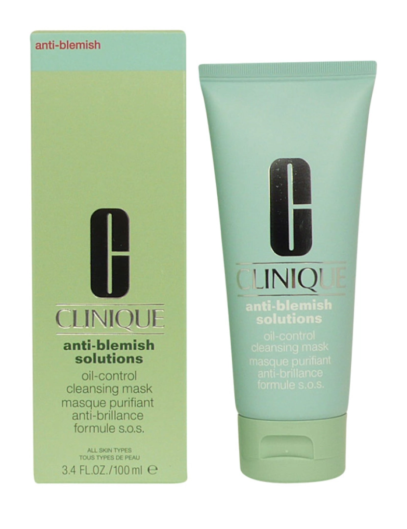 Clinique - Anti-blemish Solutions Oil Control Cleansing Mask Clinique 100 ml