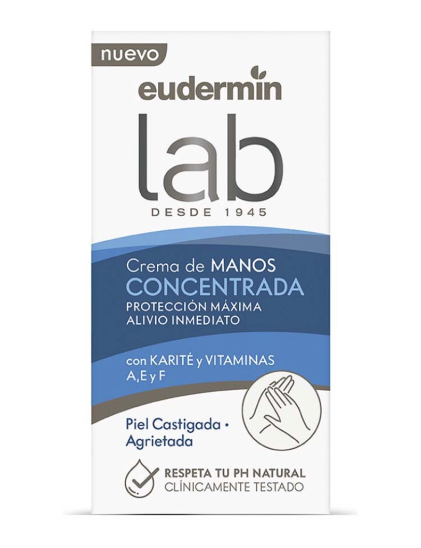 Eudermin - Concentrado Mãos Maximum Protection Creme 50 Ml
