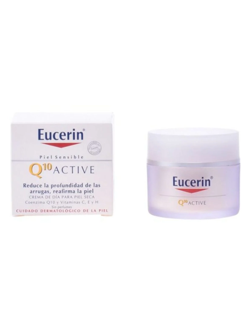Eucerin - Q10 Active Crema Día Antiarrugas Piel Seca Eucerin 50 ml