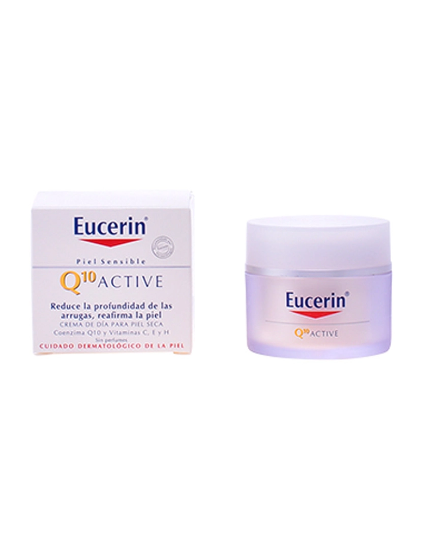 Eucerin - Q10 Active Crema Día Antiarrugas Piel Seca 50 Ml