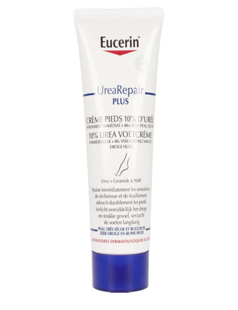 Eucerin - Creme De Pés Reparador Urearepair Plus 10% Ureia 100Ml