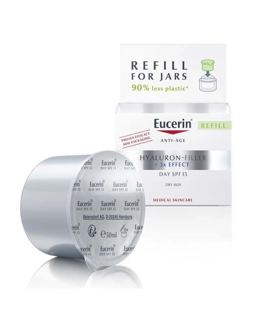Eucerin - Hyaluron Filler Day Dry Skin Spf15 Refill 50 Ml