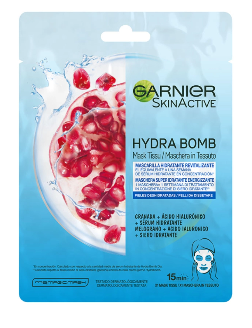 Garnier - Skinactive Hydrabomb Mask Facial Revitalizante Garnier