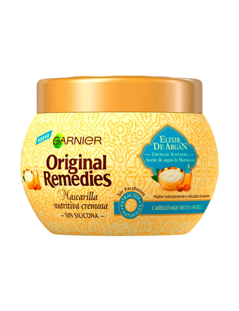 Garnier - Máscara Elixir Argão Original Remedies 300Ml