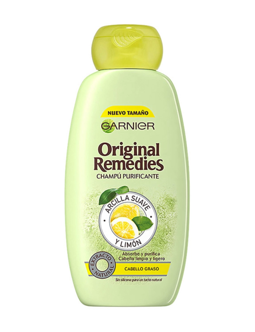 Garnier - Champô Argila e Limão Original Remedies 300Ml