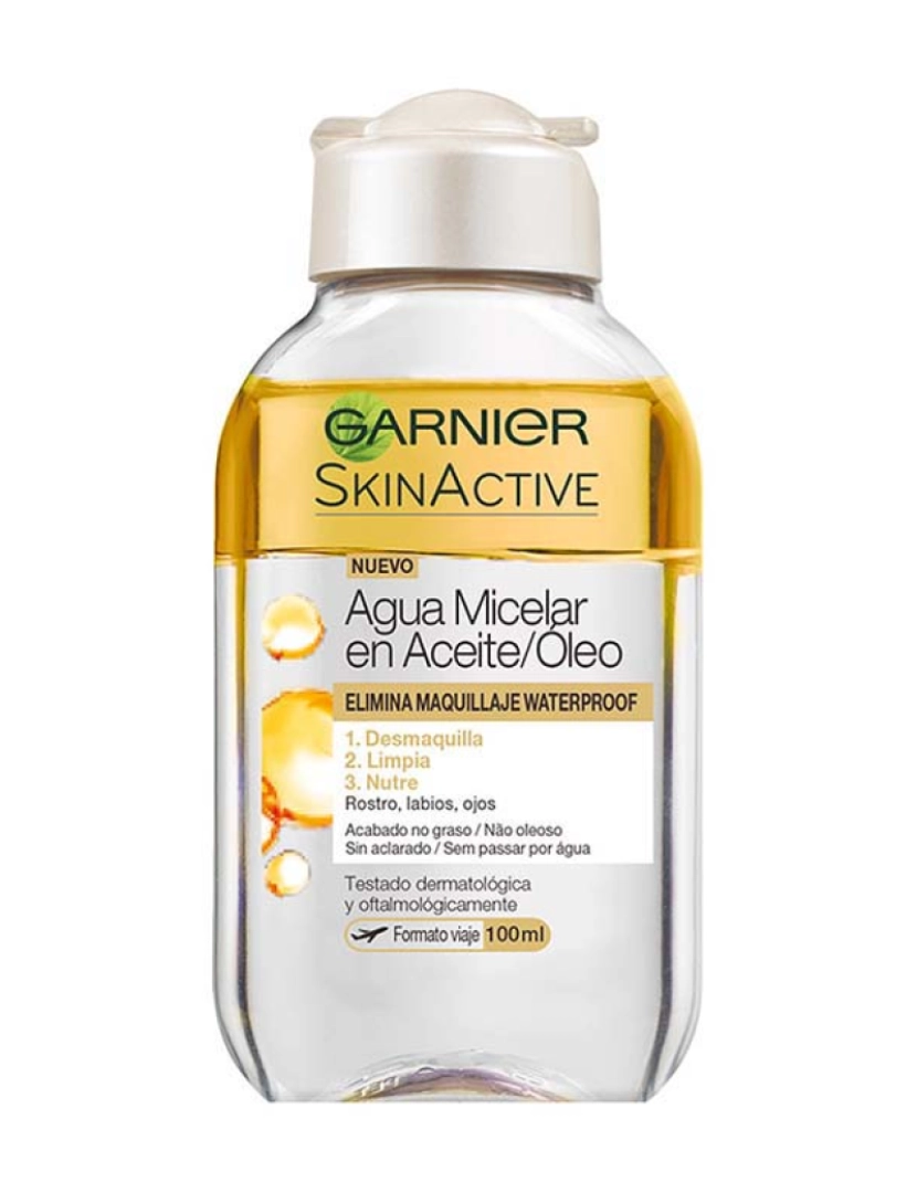 Garnier - Óleo À Prova De Água Skinactive Água Micelar 100Ml