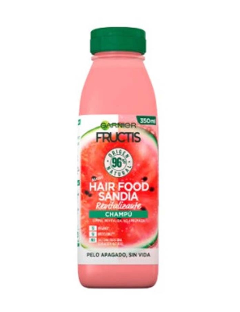 Garnier - Champô Revitalizante Melancia Fructis Hair Food 350Ml