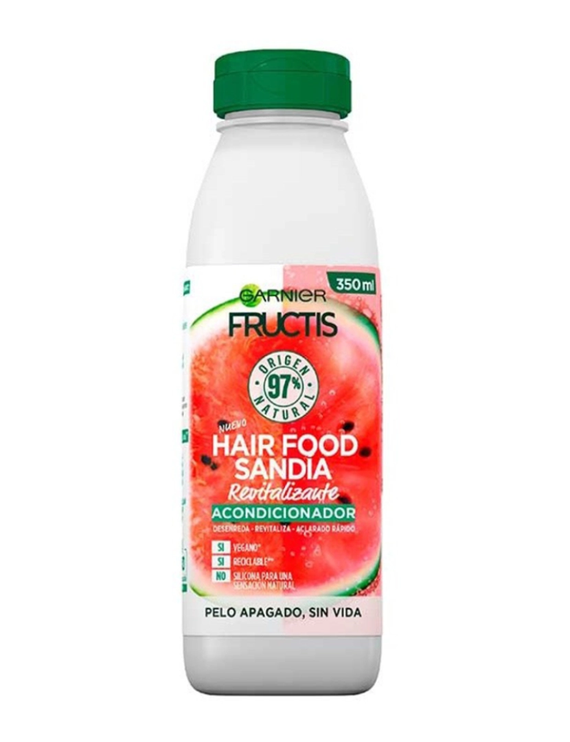 Garnier - Condicionador Revitalizante Melancia Fructis Hair Food 350Ml