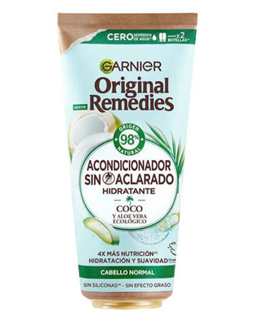 imagem de Original Remedies Coco Y Aloe Vera Acondicionador Sin Aclarado Garnier 200 ml1