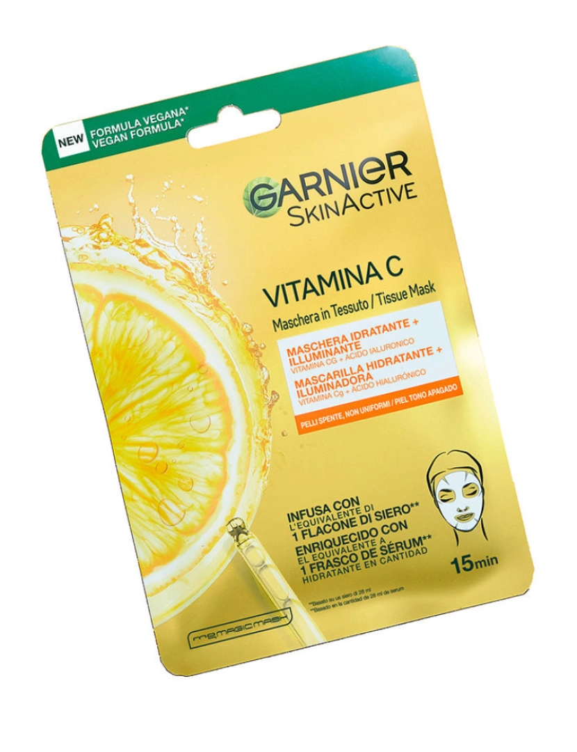 Garnier - Máscara Skinactive Vitamina C 1 U