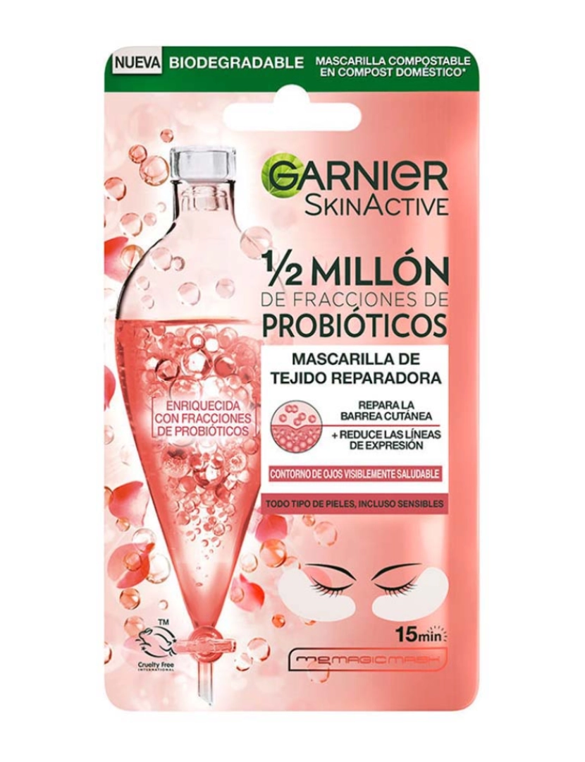 Garnier - Garnier Máscara De Tecido Olhos Probiótica 6G
