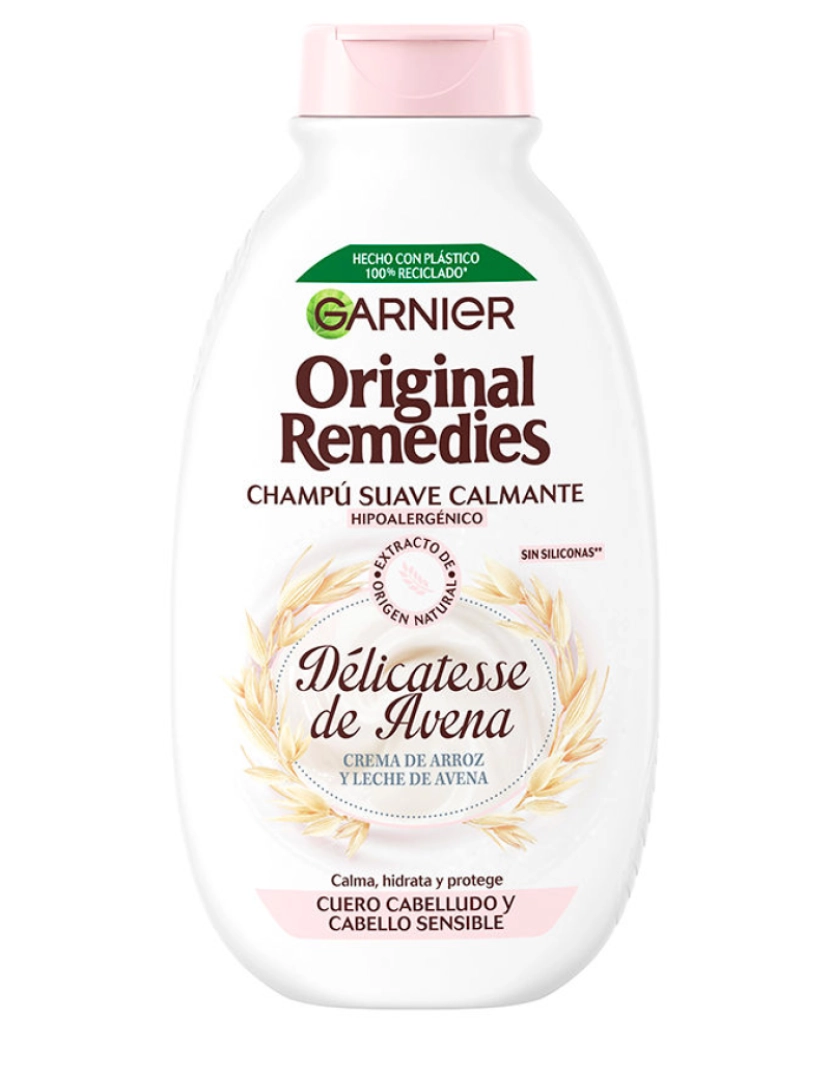 Garnier - Original Remedies Champú Delicatesse De Avena Garnier 250 ml