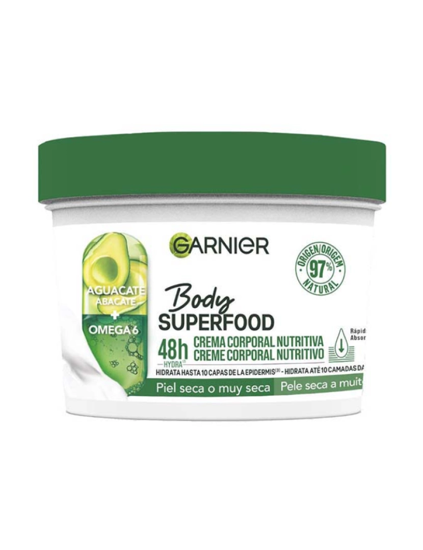 Garnier - Creme Corporal Nutritivo Body Superfood 380 Ml