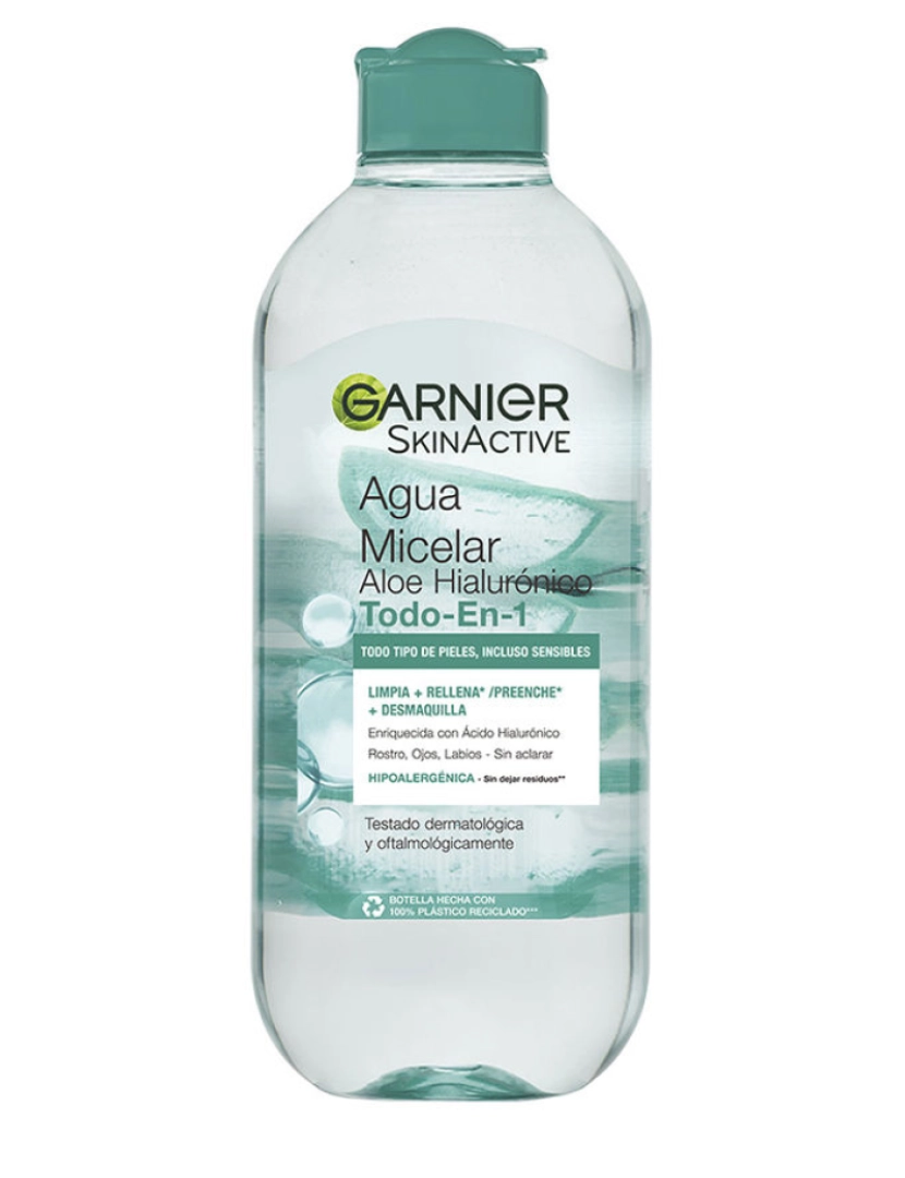 Garnier - Skinactive Aloe Hialurónico Agua Micelar Todo En 1 Garnier 400 ml