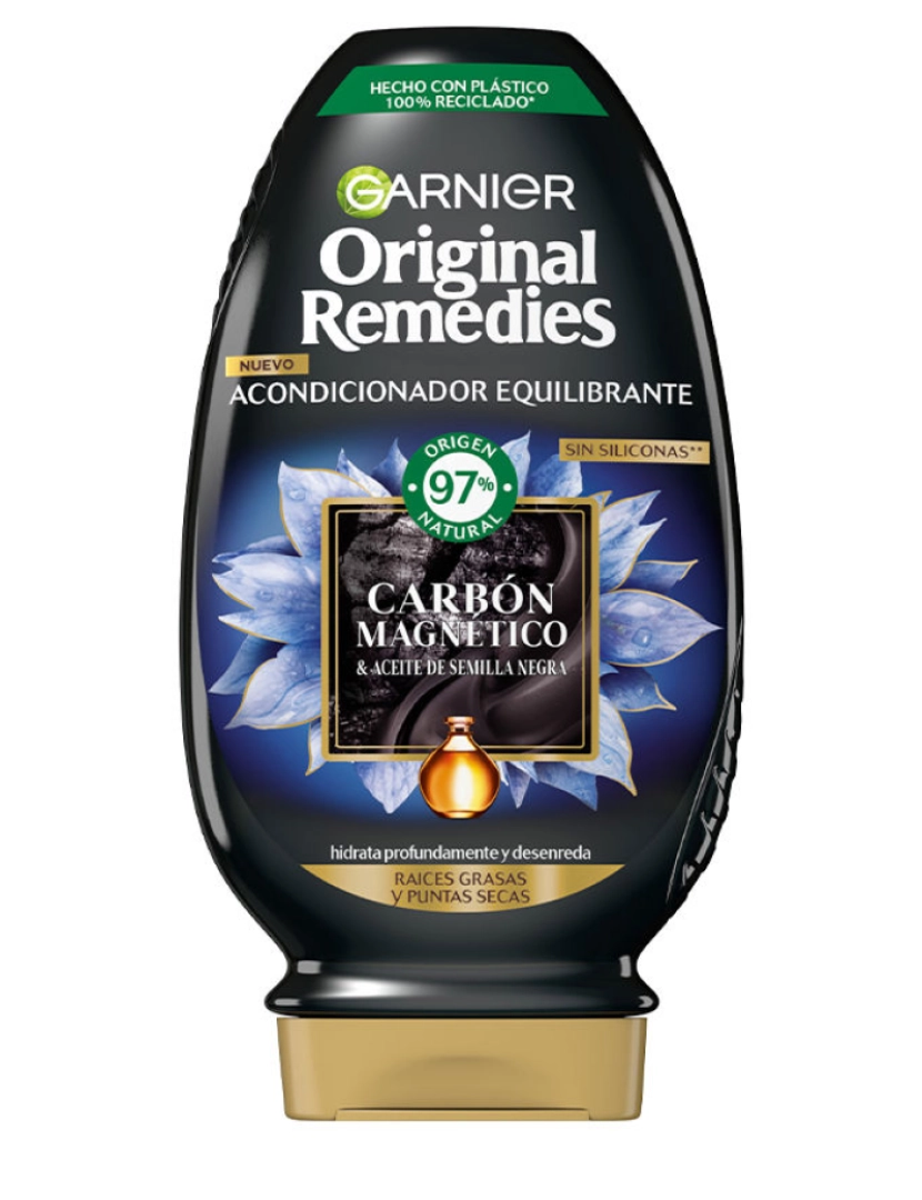 Garnier - Original Remedies Condicionador De Carbono Magnético Garnier 250 ml