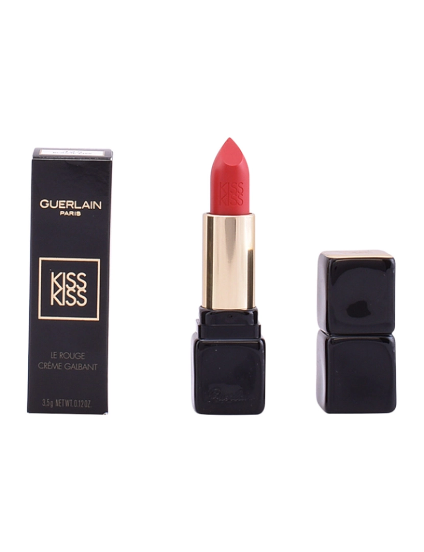 Guerlain - Batom Creme Modelador Kisskiss #325-Rouge Kiss 