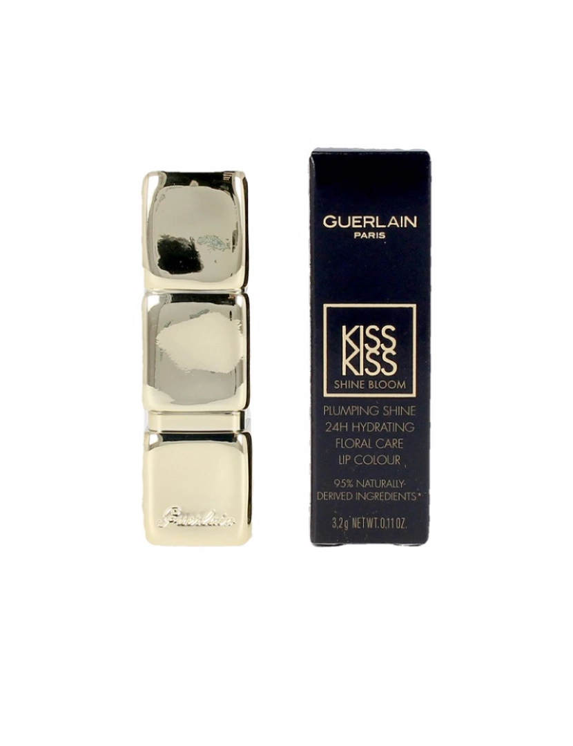 Guerlain - Batom Kisskiss Shine Bloom #520-love bloom