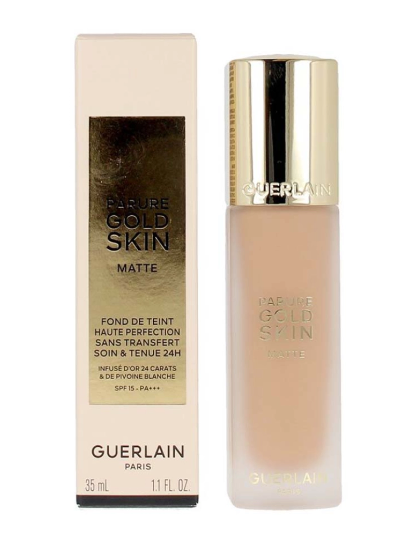 Guerlain - Base Parure Gold Mate Make Up #3W 35 Ml