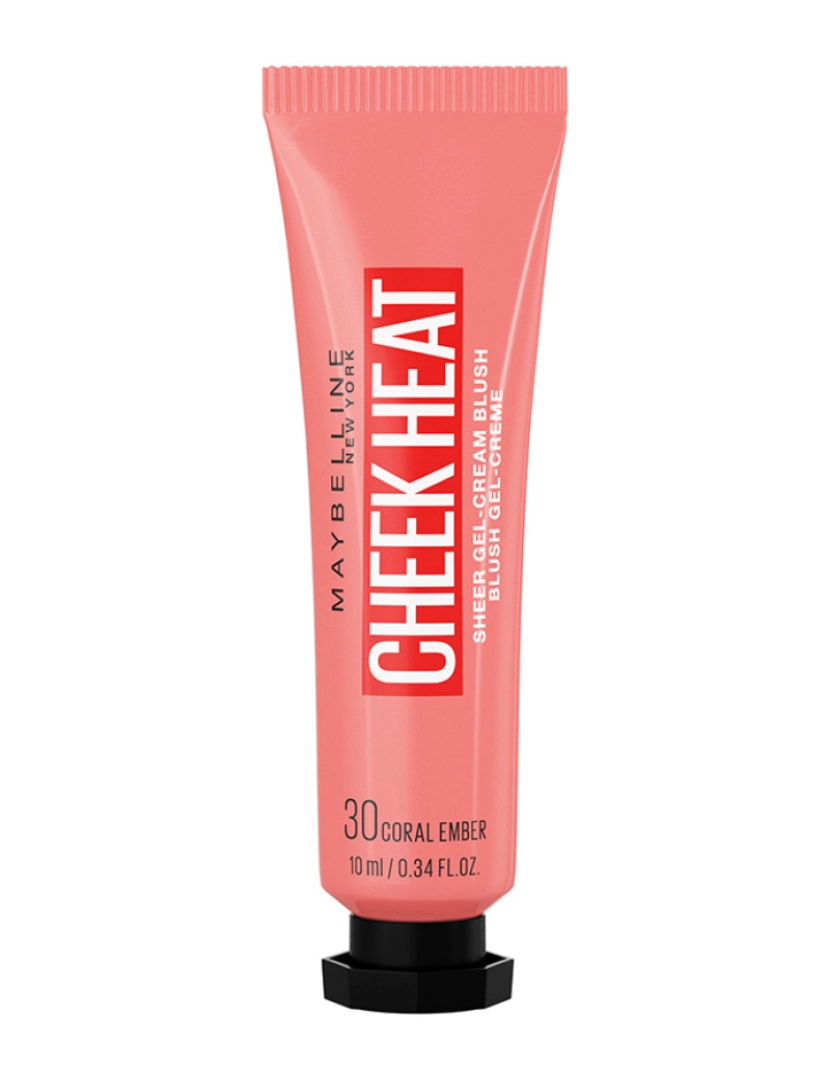 Maybelline - Maybelline Cheek Heat Sheer Gel-Creme blush #30-coral ember