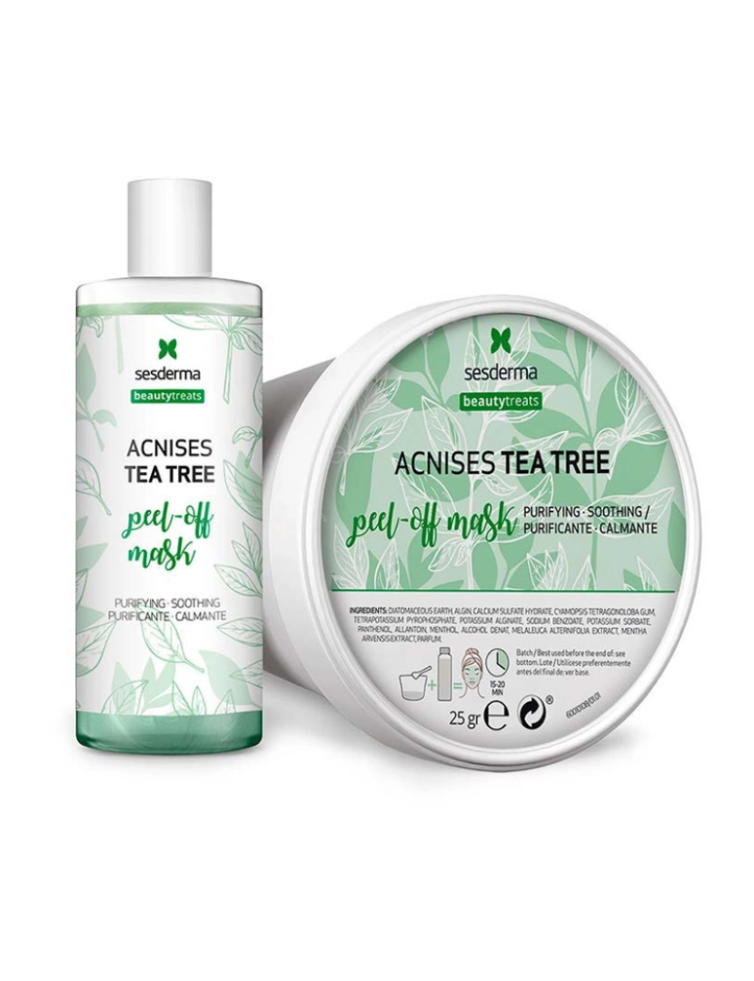 Sesderma - Máscara Peel Off Beauty Treats Acnises Tea Tree 25 Gr + 75 Ml
