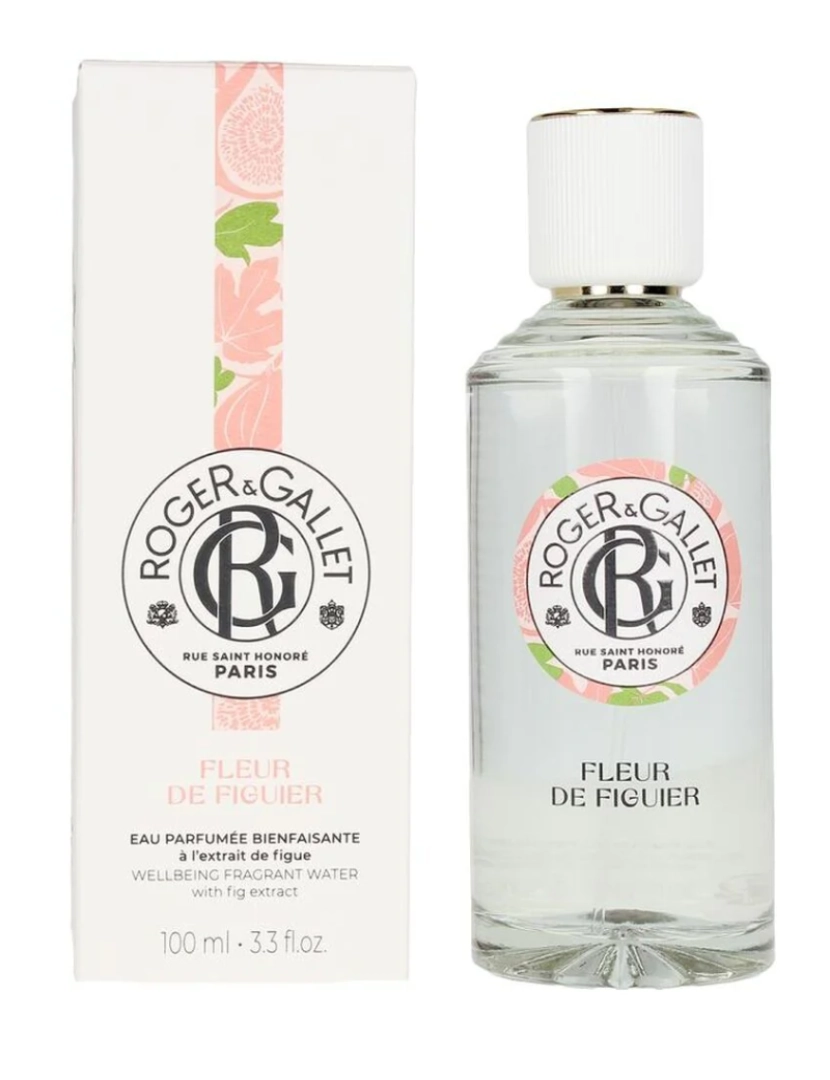 Roger & Gallet - Fleur De Figuier Agua Perfumada Bienestar Roger & Gallet 100 ml