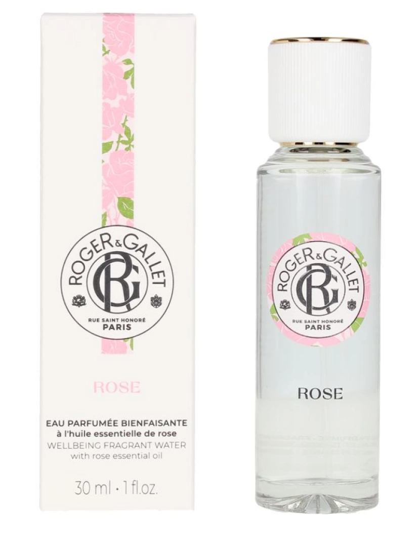 Roger & Gallet - Rose Agua Perfumada Bienestar Roger & Gallet 30 ml