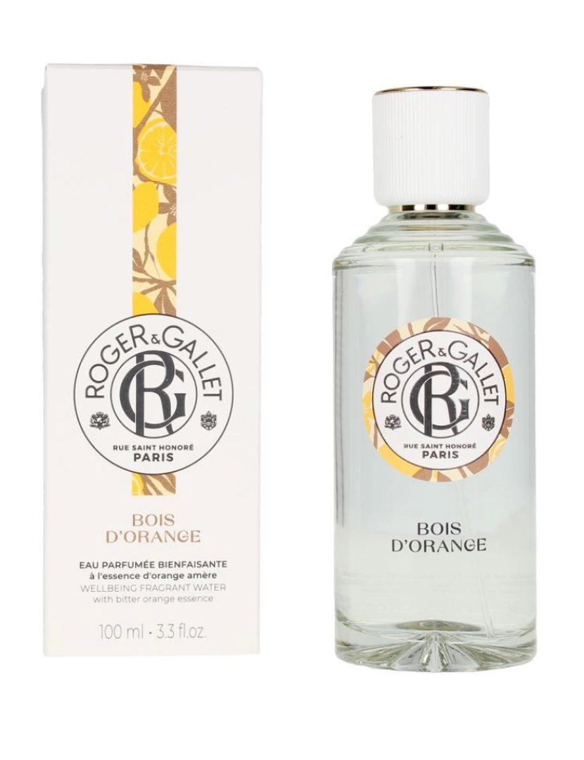 Roger & Gallet - Bois D'Orange Agua Perfumada Bienestar Roger & Gallet 100 ml