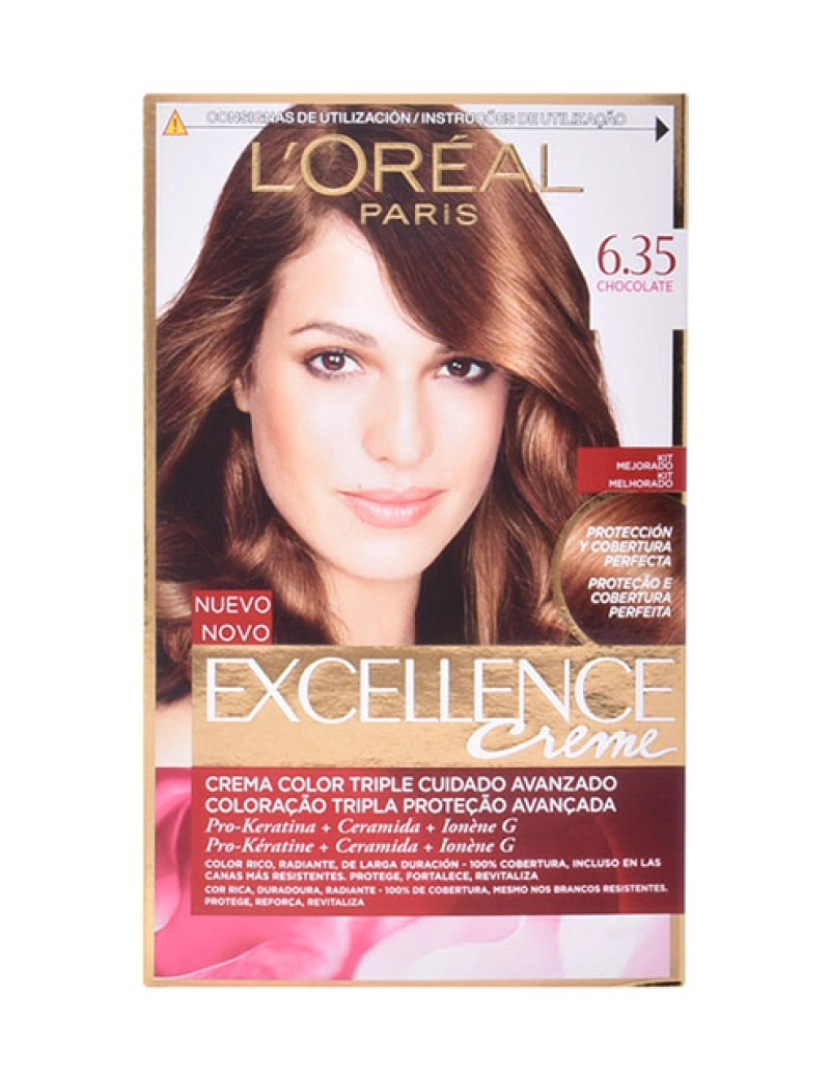 L'Oréal - Excellence Creme #6,35-Chocolate