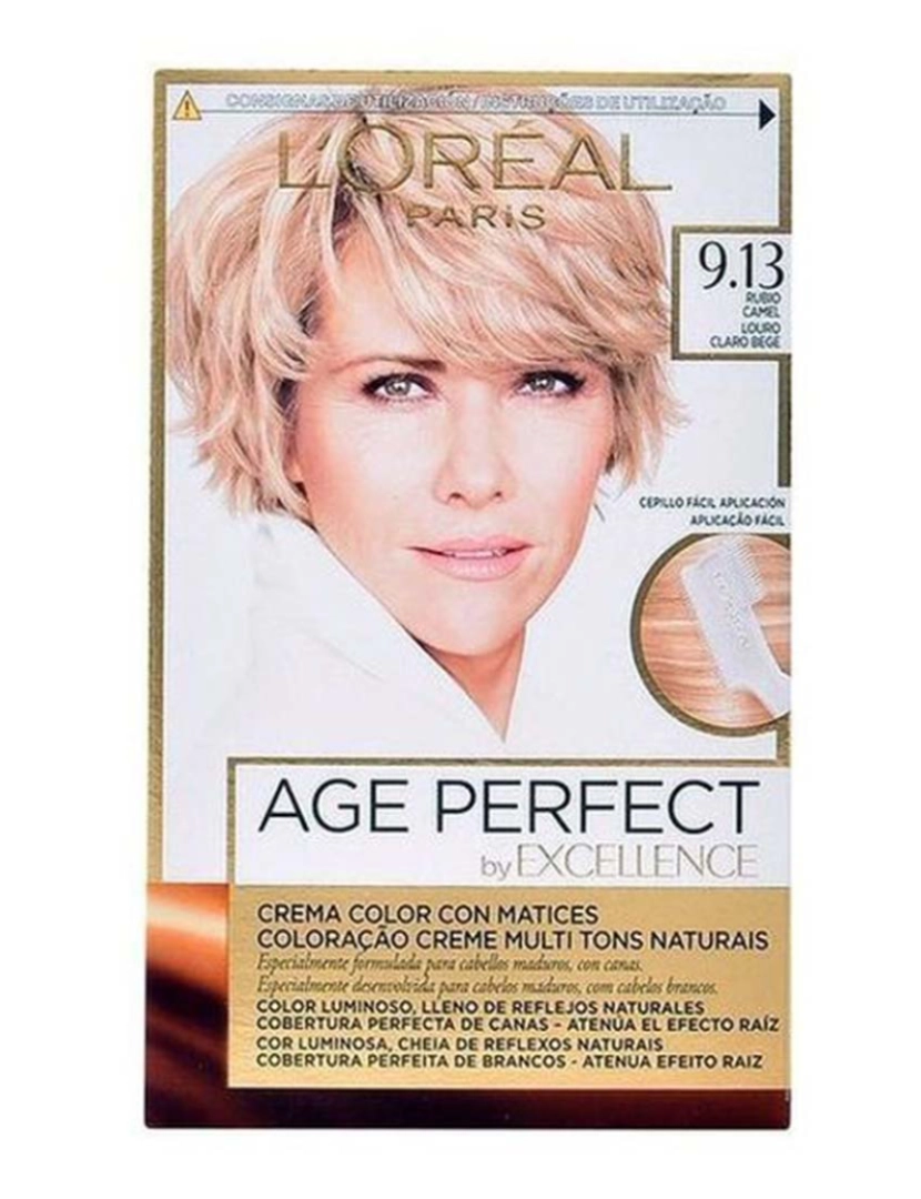 L'Oréal - Excellence Age Perfect Tinte #9,13 Rubio Camel