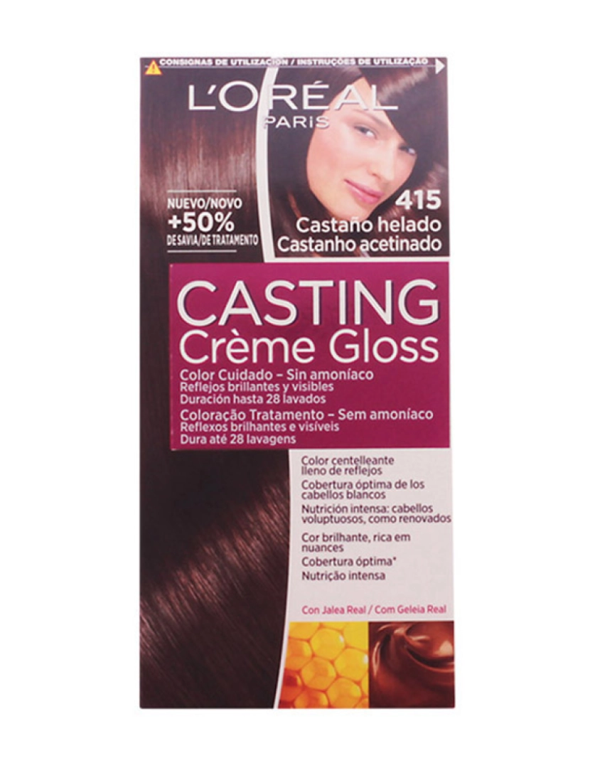 L'Oréal - Casting Creme Gloss 415-Castanho Gelado