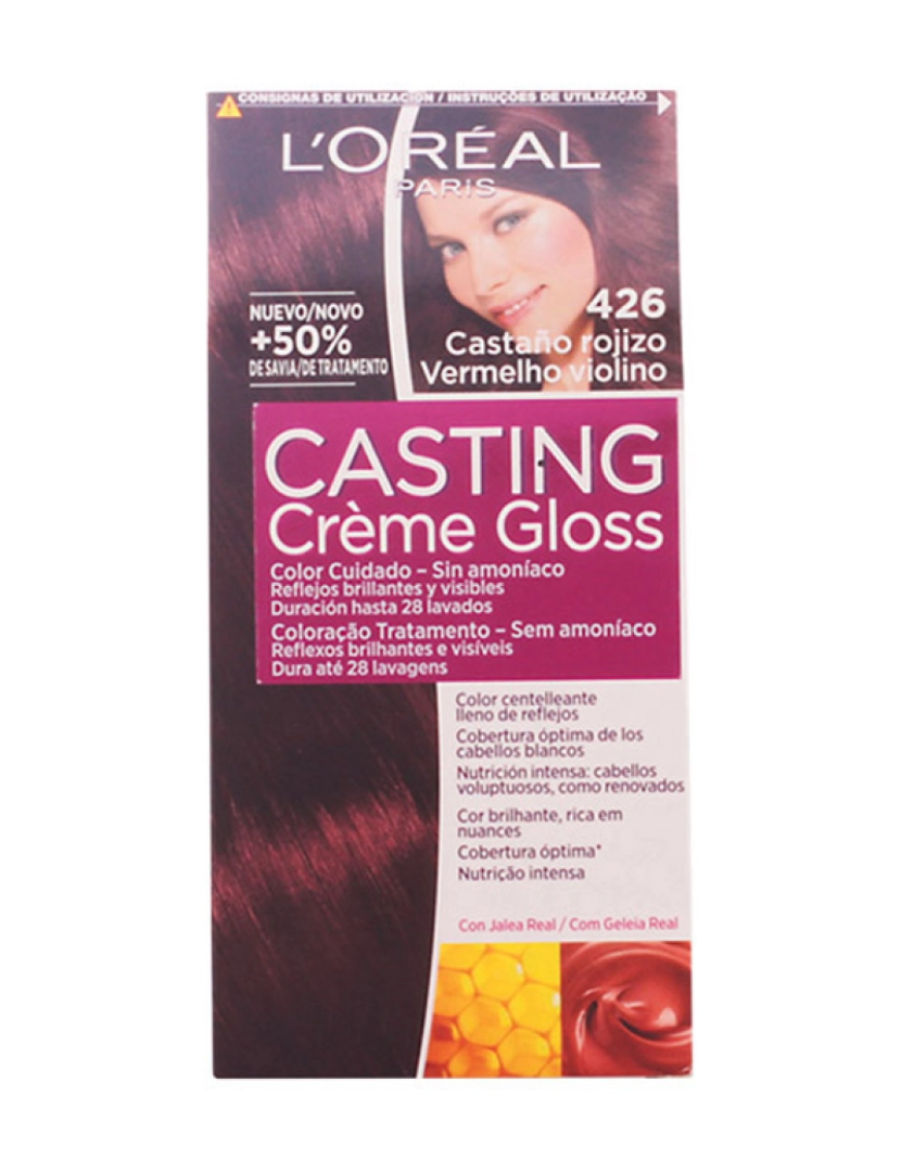 L`Oréal - Casting Creme Gloss 426-Castanho Avermelhado