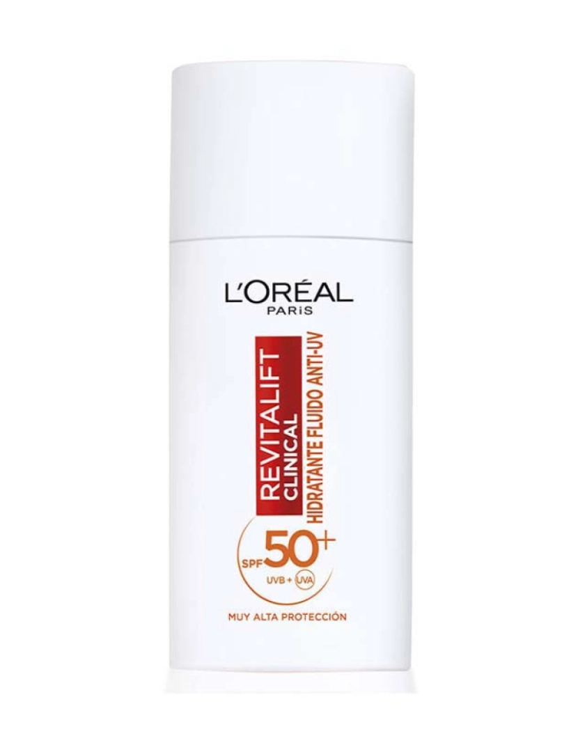 L'Oréal - Revitalift Clinical Moisturizing Fluid Anti-Uv Spf50+ 50 Ml