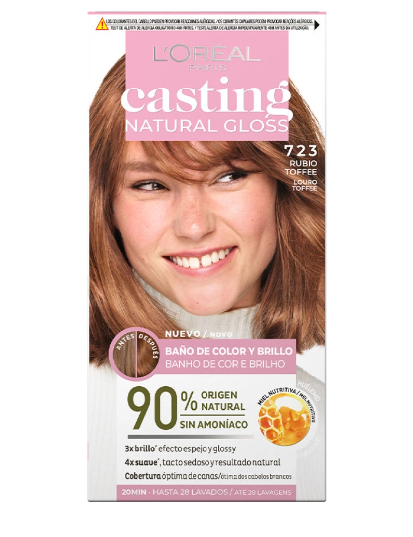 imagem de Casting Natural Gloss #723-rubio Toffee L'Oréal Paris 180 ml1