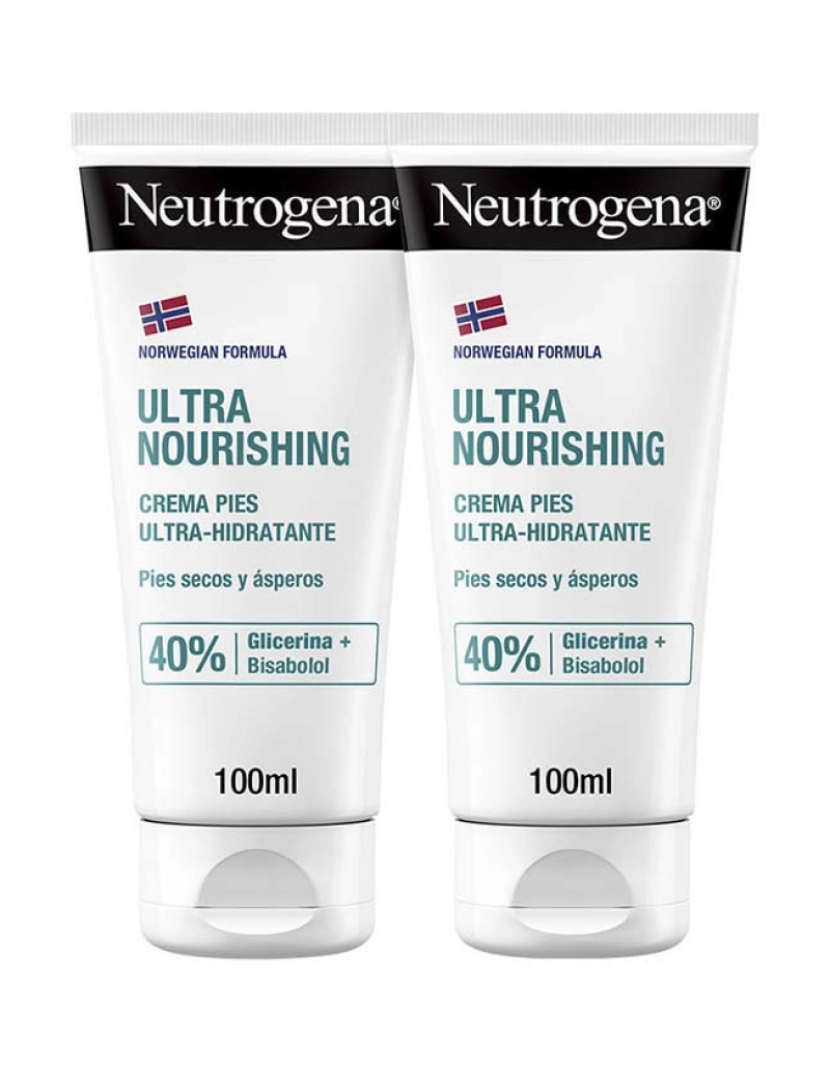 Neutrogena - Cremes Ultra Hidratantes Pés 2x100 Ml