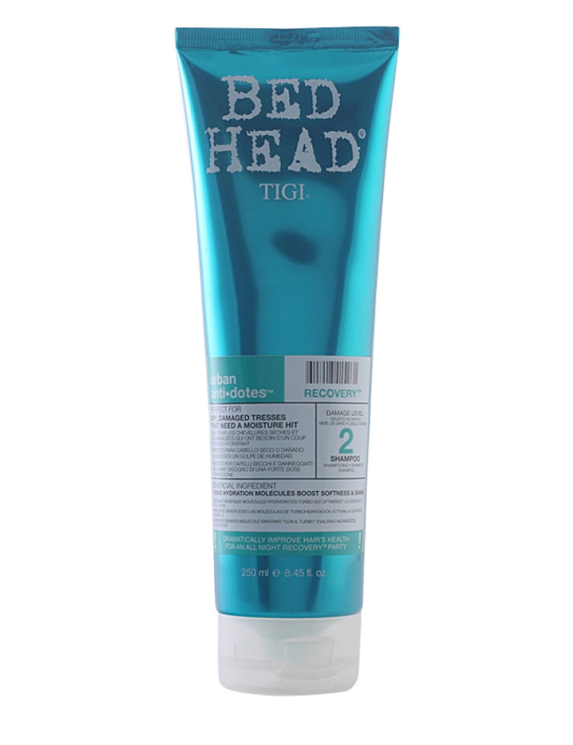 imagem de Bed Head Urban Anti-dotes Recovery Shampoo Tigi 250 ml1