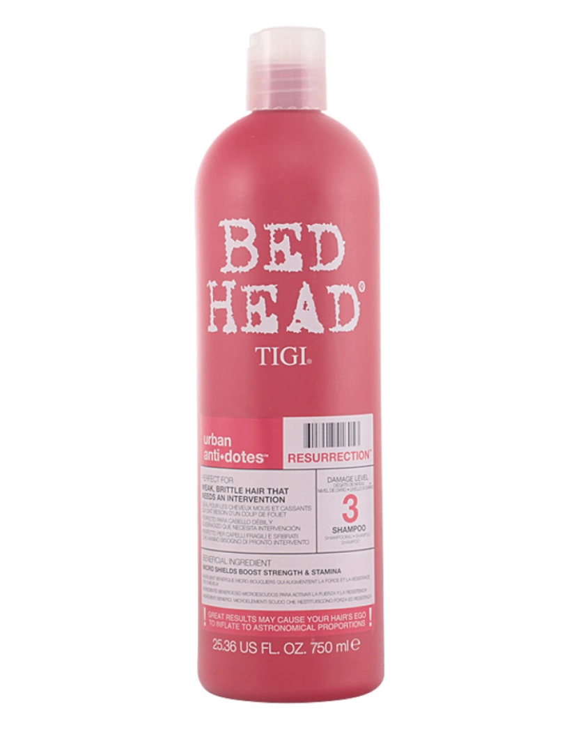 imagem de Bed Head Urban Anti-dotes Resurrection Shampoo Tigi 750 ml1